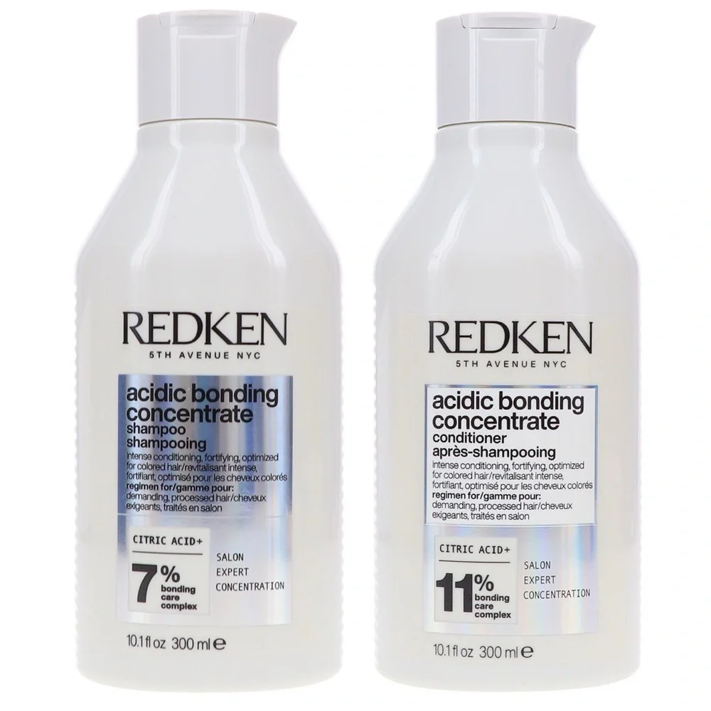 Redken Acidic Bonding Concentrate Shampoo and Conditioner Combo Pack Duo